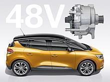 Der weltweit erste 48-Volt Hybridantrieb von Continental geht bei Renault in den Serieneinsatz.   Foto: Continental